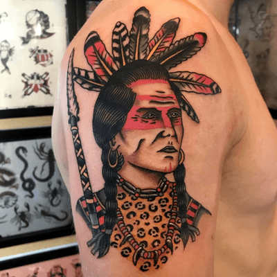 #indian #chief #milano #milanotattoo #topclasstattooing #oldlines #americanatattoos #traditionaltattoo #classictattoo #besttradtattoos #tradworkers #italian_traditional_tattoo #tattoolifemagazine #mansruintattooclub #bright_and_bold #tattoodo #blackworkerssubmission #tattoosnob #blackworkers #supportgoodtattoos #taot #tattooartistmagazine #radtrad #trflash #tattooculturemagazine #tttpublishing #quartiereisola #tattoomilano #traditionalartist 