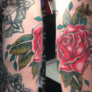 TattooBruce Darksideshop #rose#color#tattoo#inkt 