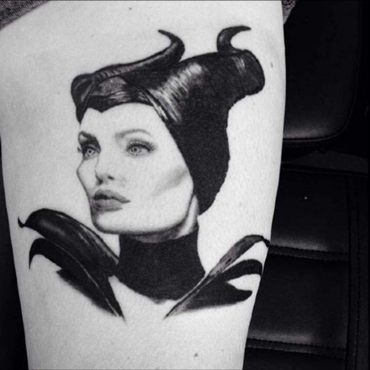 Tattoo uploaded by Nikki • Maleficent done by the awesome sophirain