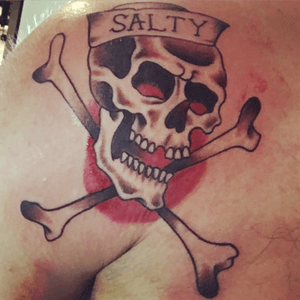 1st #navy tattoo by 850 ink in pensacola, Fl