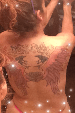 Love angel wings but my back piece needs serious rework.