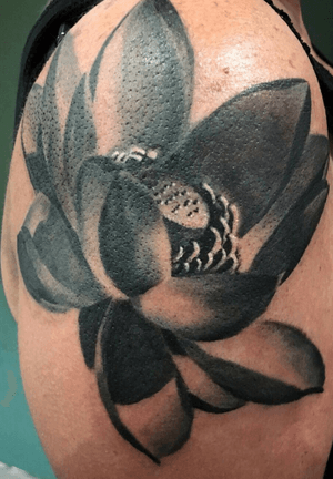 Done by Nick Uittenbogaard - Resident Artist                #tat #tatt #tattoo #tattoos #amazingink #ink #inked #inkedup #inklove #inklover #inklovers #blackandgrey #blackandgreytattoo #lotus #lotustattoo #lotusflower #flowertattoo #amazingtattoos #amazingartist #armpiece #armtattoo #armtattoos #art #culemborg #netherlands