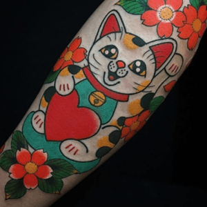 #megandreamtattoo #meganmassacrecontest I'd love to see one of my cats stylized by Megan with many colors. Please, Megan!!