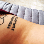 #lettering #tattoo #TattooGirl 