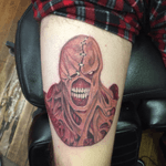 Did nemisis tattoo #residentevil #cartoon #videogame All done with my @axysrotary @heliostattoo cartridges @inksanity_ink @happygurutattoobutter #axystattoomachine #axysrotary #heliostattoo #heliosproteam #axysrotaryproteam #happygurutattoobutter #happygurutatoobutterproteam #inksanity_inkproteam 