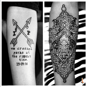 Nº298 Mughal Blastover #tattoo #tatuaje #ink #inked #blastover #blastovertattoo #coverup #coveruptattoo #mughal #mughaltatto #blackwork #blacktattoo #ornaments #ornamental #motif #beforeandafter #bylazlodasilva