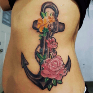 Anchor tattoo #tattoolife #anchortattoo #anchor #anchorrosetattoo #ancla #tatuajedeancla #anclatatuaje #anclayrosa 