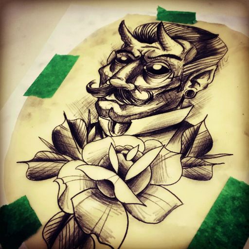 Flash tattoo