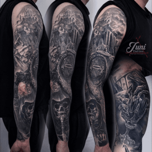 Full healed, made 2 years ago ☠️☠️☠️#junitattsstattoo #junitattss #juni_tattss #Skull #craniumtattoo #wroclaw #polandtattoo #instaartist #artword #newpostup #tattooart #tattoosketch #tattooartist #inkedup #ink #tattooedpeople #tatts #instatattoo #inkmaster #realistictattoo #blackandgreytattoos #tattooistartmagazine #tats #skinart #follow #design #world #honor @tattooartistmagazine @tattooculturemagazine @skinart_mag @kwadron_tattoo_gallery @tattooistartmag @toptattooartist @the_tattooed_ukraine @tattoolifemagazine @the_art_of_tattooing @tattoodo @the.best.tattoo.page @polandtattoos