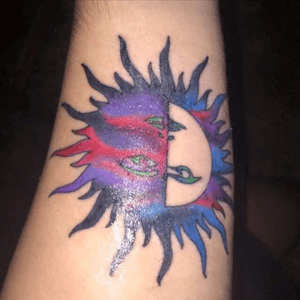 Sun done by Dano Sancho in taos new mexico