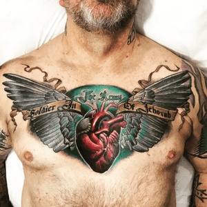 Awsome piece done by James Hurley!! #tattoooftheday