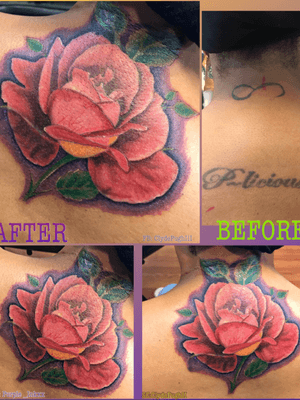#purple_inkxx  #colortattoo #tattooartist #coverup #rose 