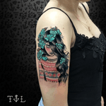 by @Thais_leite #calaveratattoo #tattoo #colorful #tattoobrazil #tattooGirls 