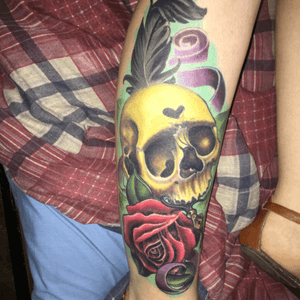 Tattoo by Mike Woods. Shop: Advent Tattoo Studio. Houston, TX