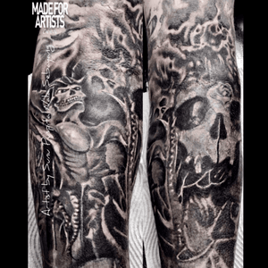 Coverup jobe #tattoo#tattooing#tattooed#tattoodo#tattooartist#tattooist#tattooer#tattooart#blackandgreytattoo#DarkArt#professional#artist#tattoolovers 