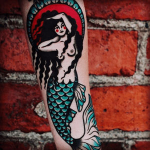 If just this #mermaid could be mine #dreamtattoo @amijames @tattoodo #competition made by @electricmartina