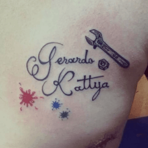 My firts Tattoo #Father #Mother #firtstattoo #CostaRica 