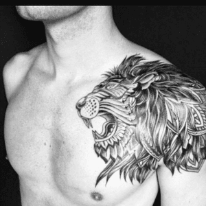This is the next tatto i want to get. I would like it to become a full sleeve and have some color to it. 