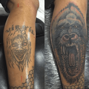 #coverup #baboontattoo 