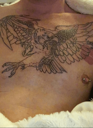 Start of a new chest piece, #eagle #chestpiece 