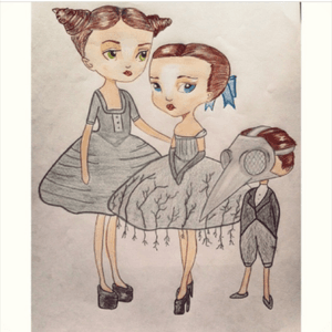 my sisters and me 💁🌺💀❤️ #Fashion #littlemonster #Gay #bisexual #artRAVE #Gaga #Colombia #instaart #music #Instartpics  #art #Happy #artdraw #pencil  #beautiful #FollowMe #Follow  #drawing #Goddess #artRAVE #arts_gallery #nawden #drawmekristina #LDR #artist_features #borntodie #instaartist #artist