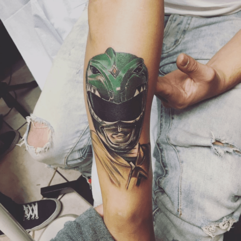 green ranger tattooTikTok Search