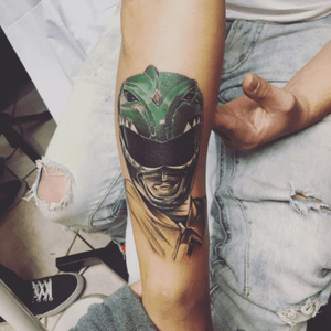 Green power ranger done by Danny Mateo