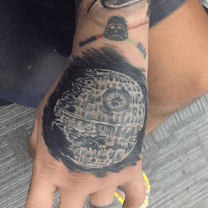 Star Wars Sleeve IN Progress By The AWESOME Motty Gal Jovino Dragon Tattoo 24 Sheinkin Street, TLV Contact - (+972) 03-6294270