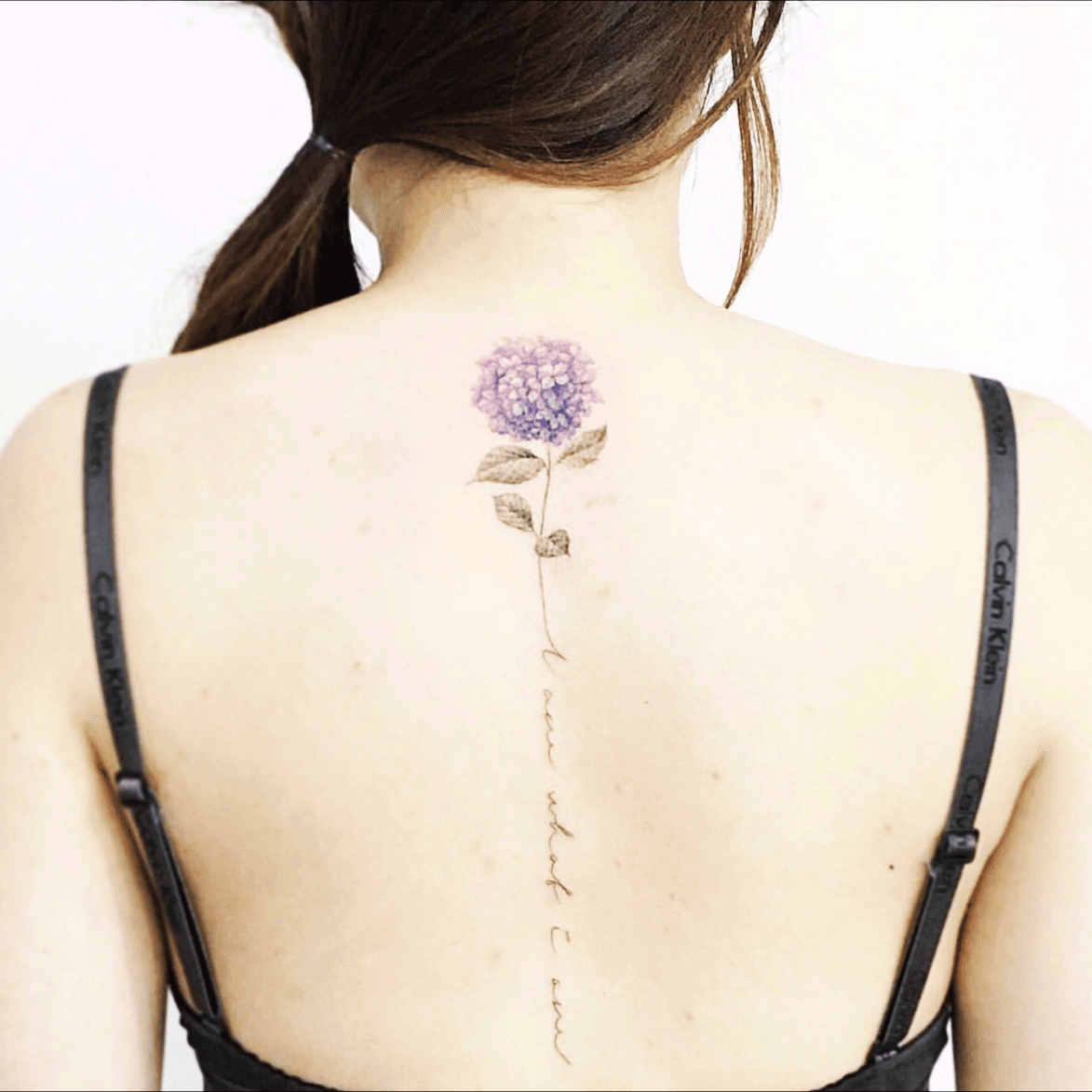 Colored flowers and quote tattoos  Tattoo PicturesTattoo Pictures