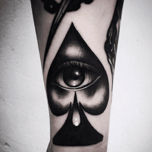 Lighthouse Tattoos  #spades #eye 