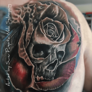 Done #tattoo#tattoo_art_worldwide#tattoo_artwork#Tattoo_Done#tattooart #tattooartis#tattooink#tattooing#tattoo2016#skull#skulladdict#roseandskull#arttistic#art#color#Cheyenne#chayennehawk#inked#ink4life#ink4mysoul#photo#photograph#proartists#westernaustralia#perth#aussie#Australia#sunshadowstattoo 