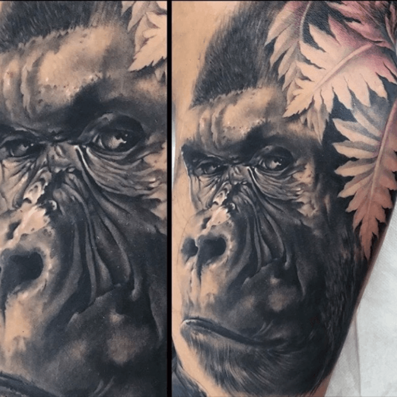 9373 Gorilla Tattoo Images Stock Photos  Vectors  Shutterstock