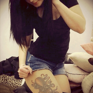 #tattoo #leg #octopus #coloroctopustattoo 