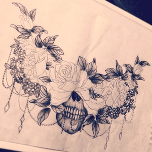 Found this sternum beauty on pintrest but its the closest to what ive wanted for a while. #megandreamtattoo