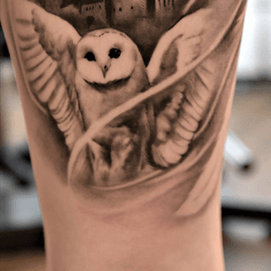 So Cool!!! #owl #wings #realistic 