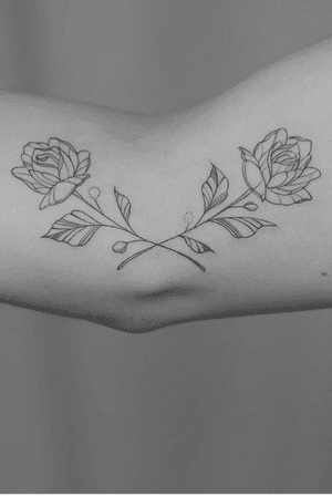 But I also love the idea of two roses, because he showed me that I wasnt alone. And also he was my first love and first boy to buy me roses and make me feel like I bloomed. If these two flowers could connect like this but in the shape of the moon that would be perfect