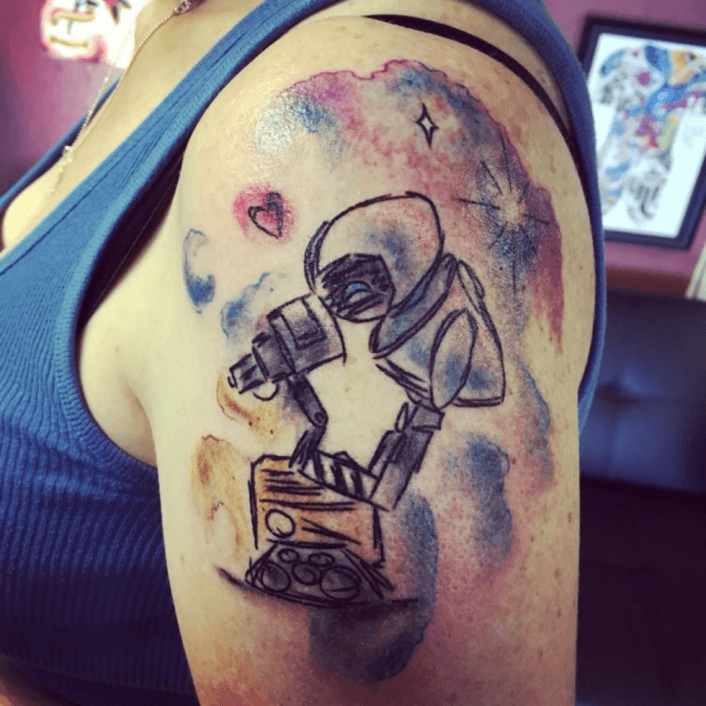 walle and eve tattoo coupleTikTok Search