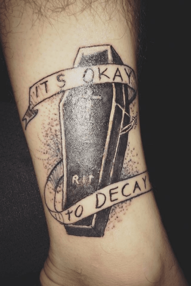 Its okay to decay Dead guy  Handsome Cabin Boy Tattoo  Facebook