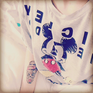 #Mickey #DisneyTShirt #Skull #Calavera #Love #Style