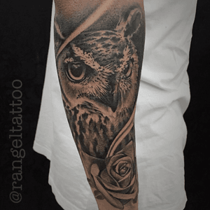 Owl tattoo #tattoo #tat2 #tattoos #tatuagem #arte #art #ink #tatuagem #owl #owltattoo 