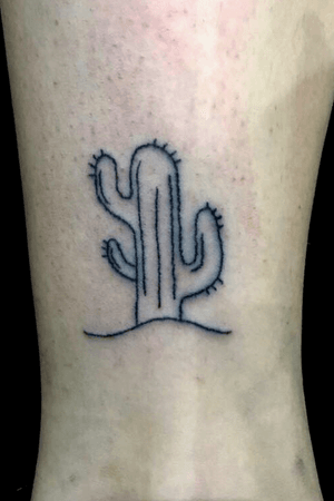 #stickandpoke #handpoke #handpoked #handpoketattoo #cactus 