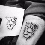 Lion head 🦁 #lion #lionhead #blackandgrey #shades 