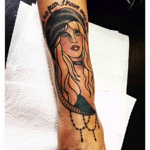 "I have no fear, I have only love"My amazing Stevie Nicks tattoo by #PaulaCastle 