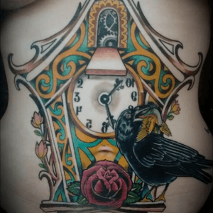 Crow coo coo clock by Salem 