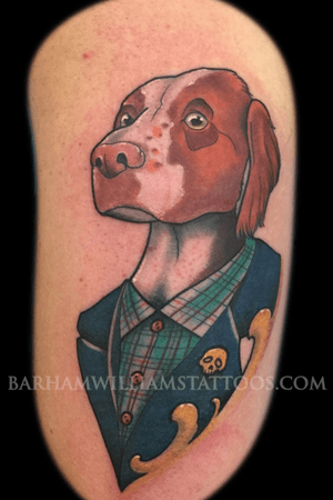 Dog Tattoo by Barham