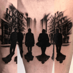 ✖️ FOUR BROTHERS ✖️ #blackandgrey #oldstreets #silhouets #fourmen #realism