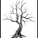 Dead tree tatt i want #dead #tree #deadtree #haunted #megandreamtattoo 
