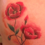 #poppy #poppytattoo #poppies #tattoo by #SmelWink of #Australia #victimsofink 