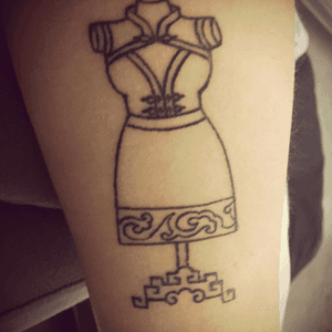 My first tattoo when I just turned 18