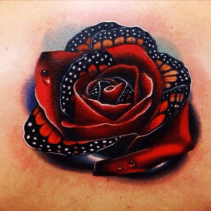 Love the butterfly wings as petals #rose #butterfly #hyperealism 